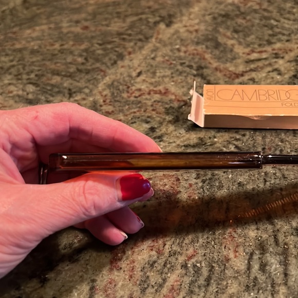 Vintage Avon Cambridge Collection Folding Tortoise Comb IOB - Picture 5 of 9